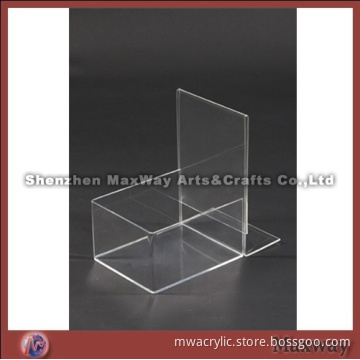 Transparent Multifunctional Acrylic/Perspex Menu Holder